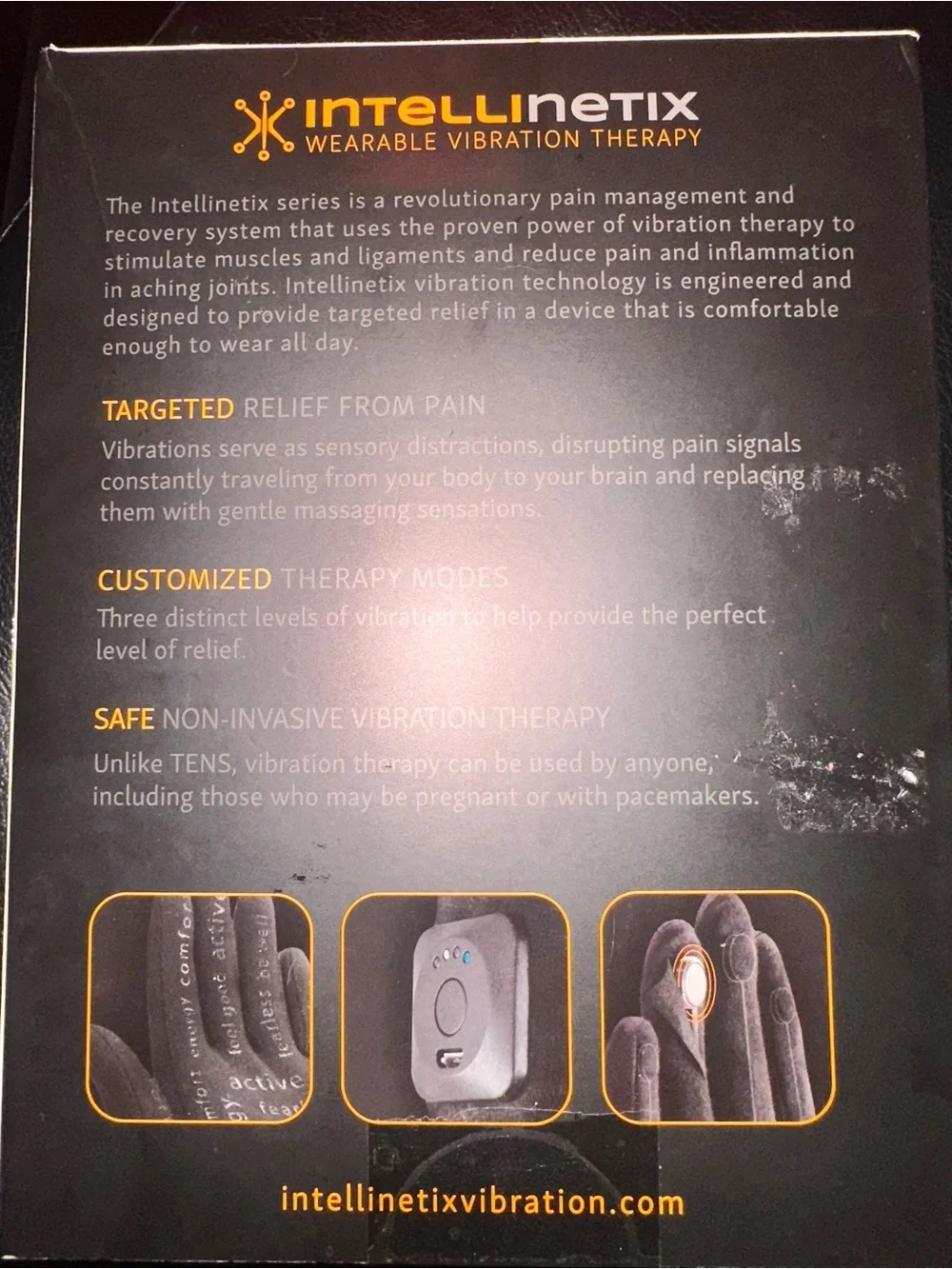Wearable Vibration Therapy Gloves